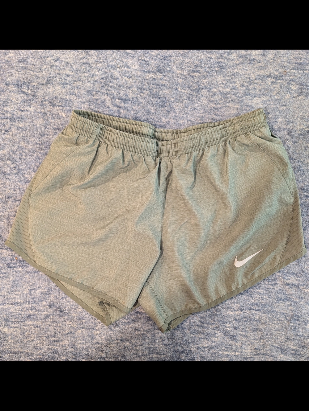 Nike Women's Sage Green Running Shorts
